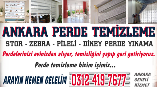 stor zebra perde yıkama temizleme ankara