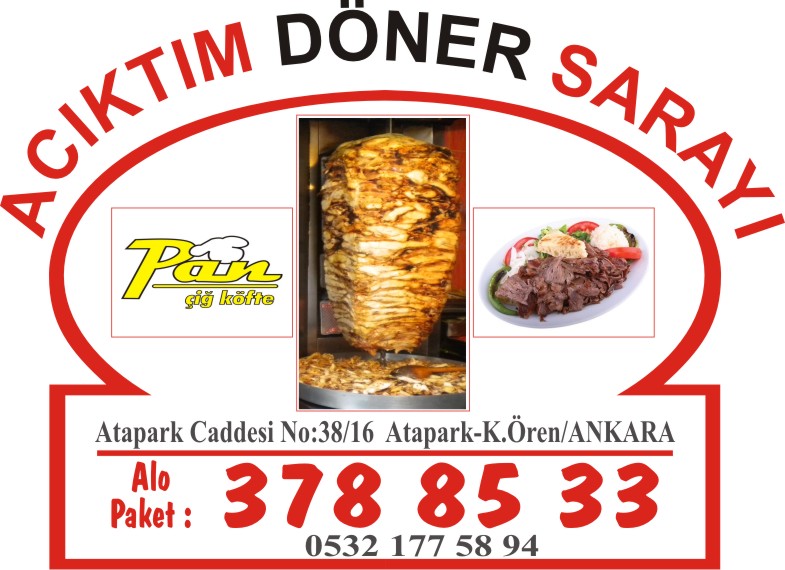 açıktım döner atapark pan çiğ köfre