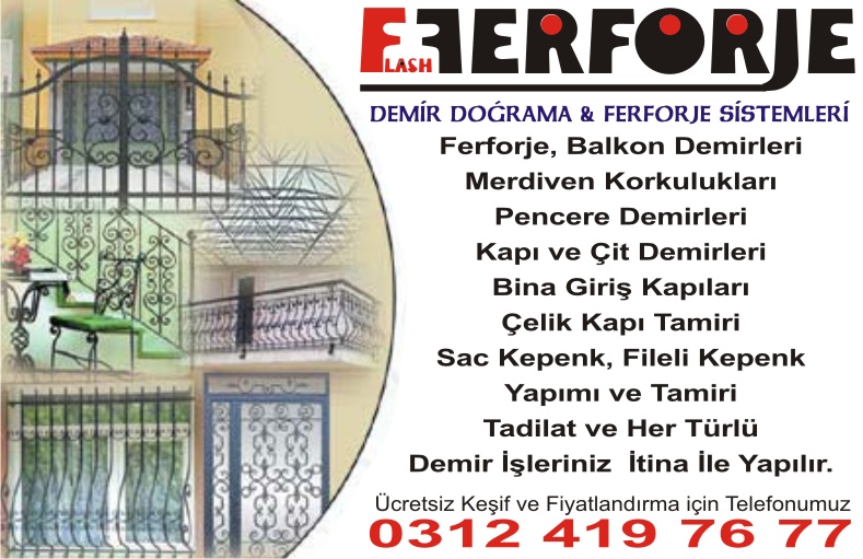 Etlik Ferforje Atölyesi ve Demir Doğrama İşleri