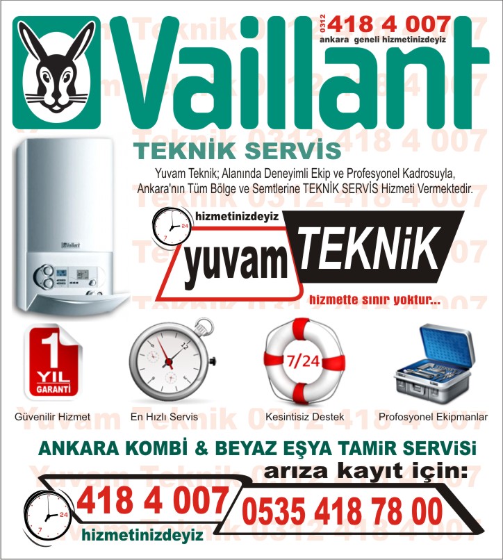 ankara vaillant kombi servisi