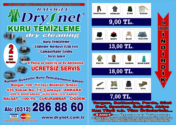 balgat kuru temizleme
