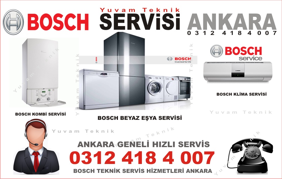 ankara batıkent çankaya bosch kombi servisi
