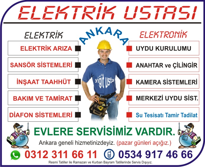 elektrikçi dikmen ankara