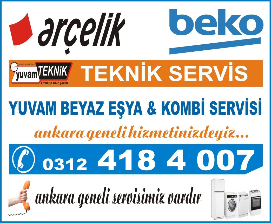 ankara arçelik beko servisi çankaya mamak