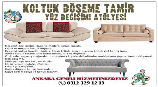 Ankara Demetevler Koltuk Yuzu Degistirme Ankara Mobilya Boyama Fiyatlari