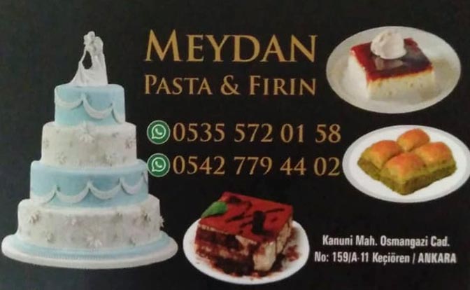 Meydan fırın cafe pasta börek 